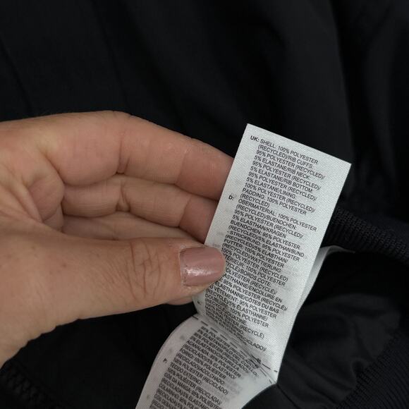 Adidas Stella McCartney Womens Bomber Streetwear Minimalist Athleisure Size L - Picture 10 of 13